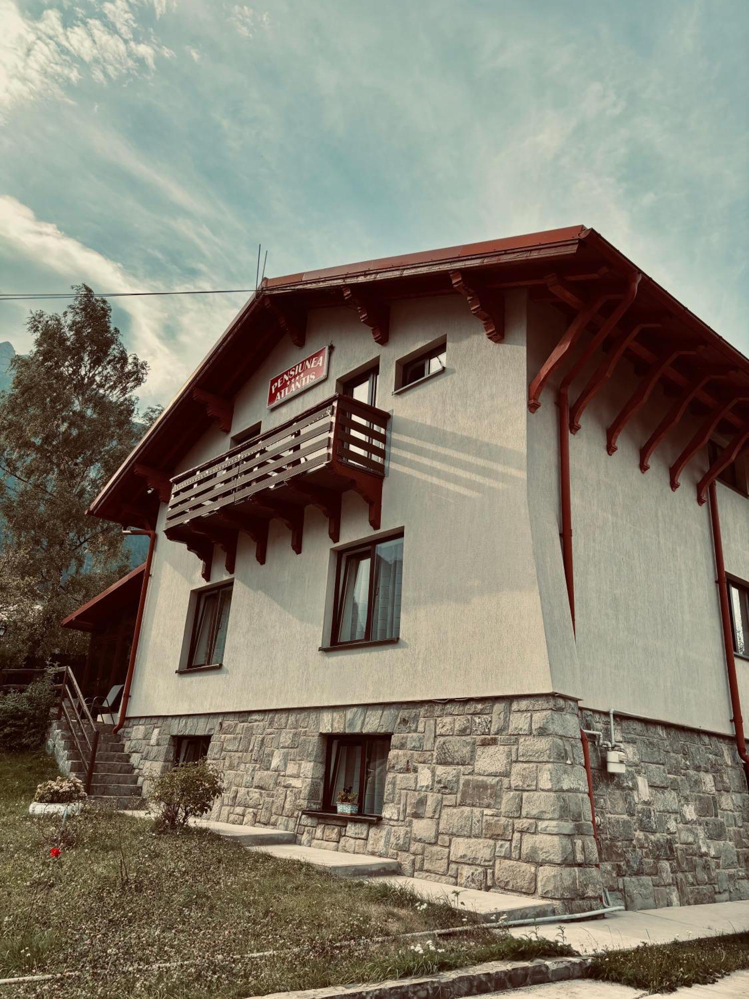 Pensiunea Atlantis Szászbuda Kültér fotó
